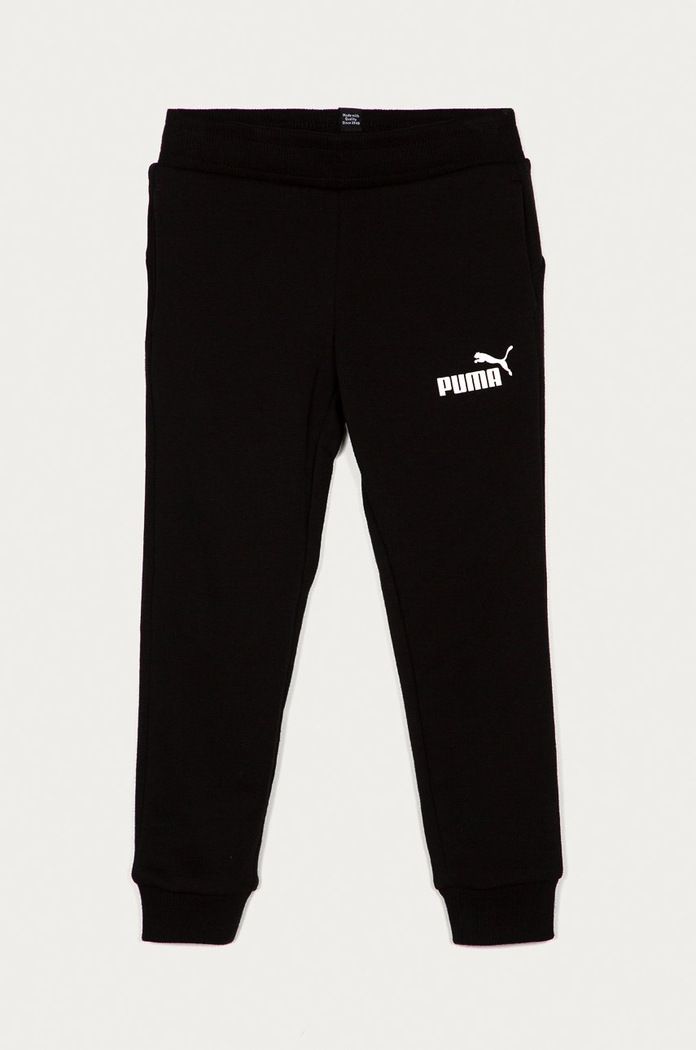 Detské nohavice Puma 587037 pletenina čierna 587037