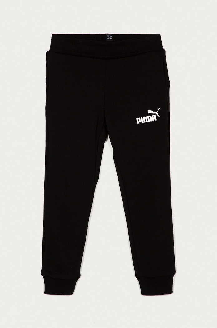 Detské nohavice Puma 587037 pletenina čierna 587037