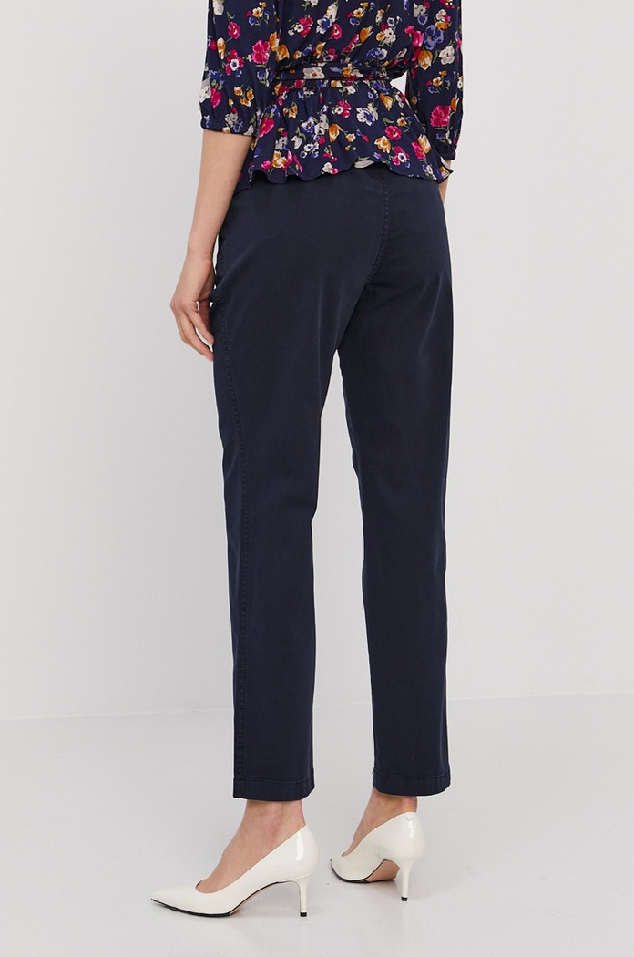 Oblečenie Nohavice Lauren Ralph Lauren 200812287001 tmavomodrá