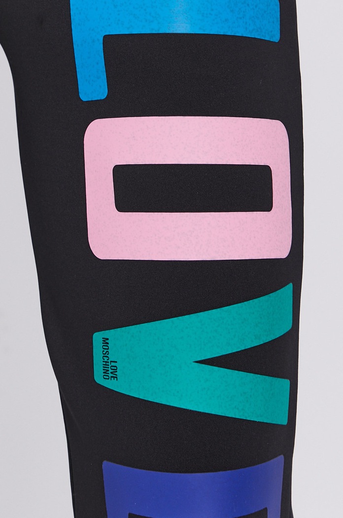Hlače Love Moschino crna W.1.556.02.E.2225