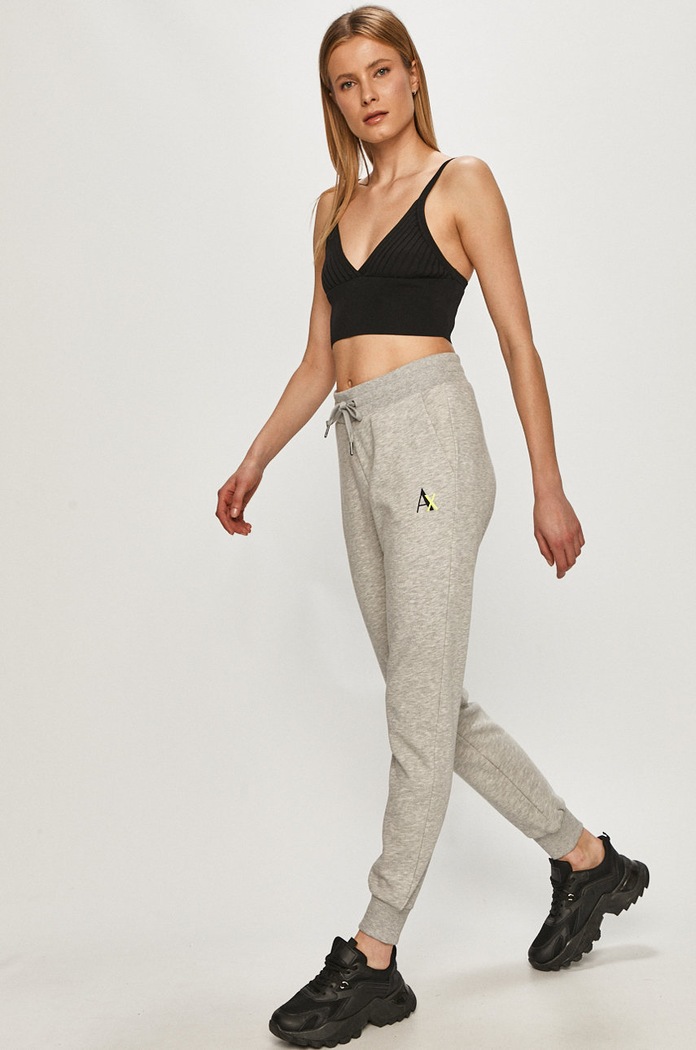 Armani Exchange - Spodnie 3KYP78.YJ9HZ 3KYP78.YJ9HZ szary SS21