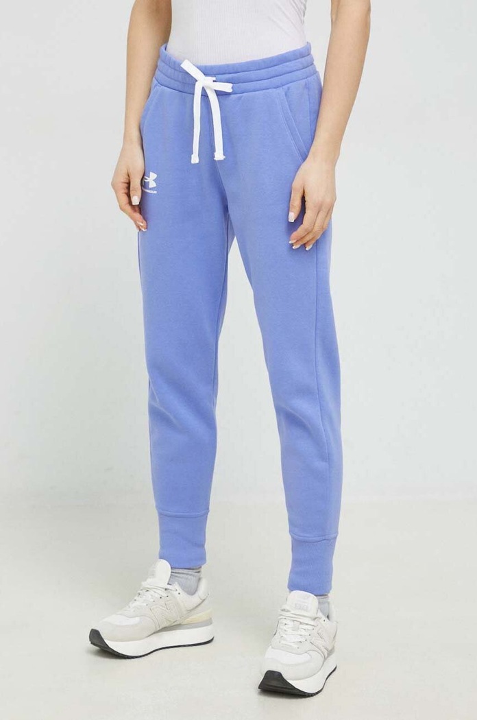 Under Armour spodnie melanż niebieski 1356416