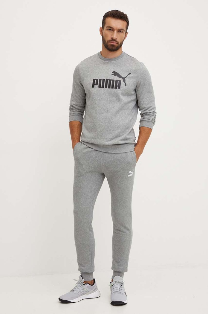 Puma spodnie 530090 szary AW24