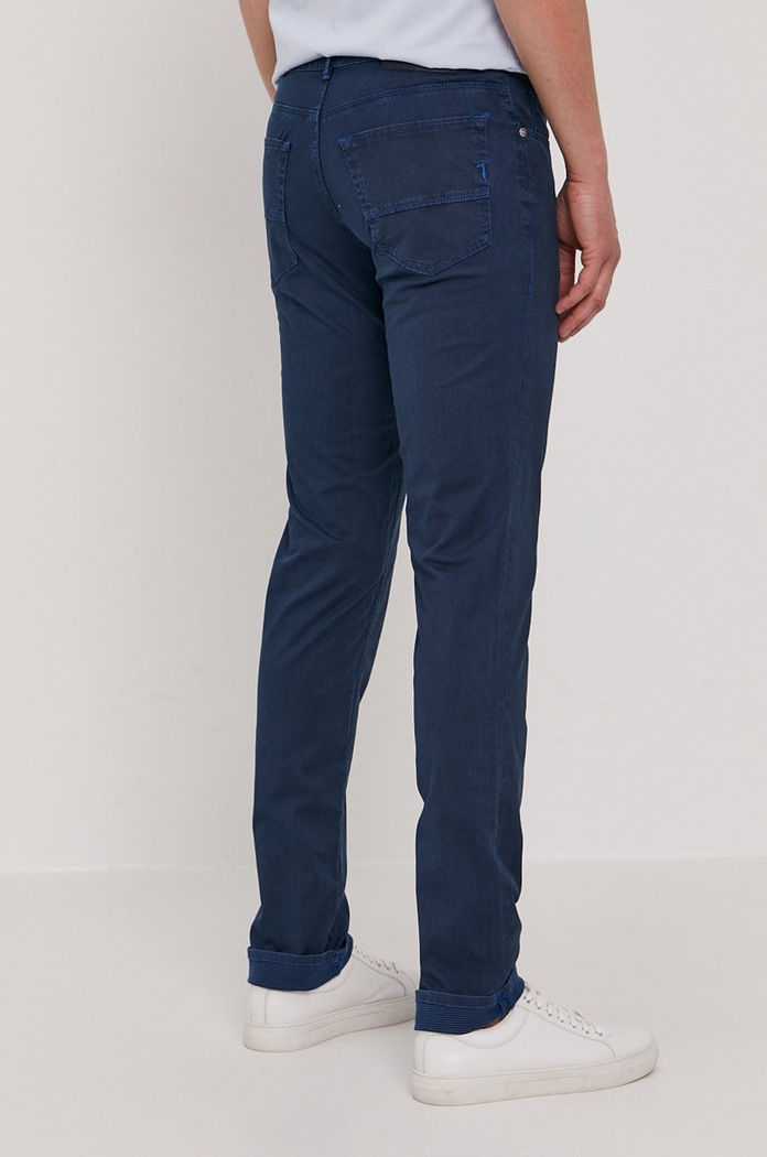 Odzież Trussardi Jeans Spodnie 52J00007.1Y000166 granatowy