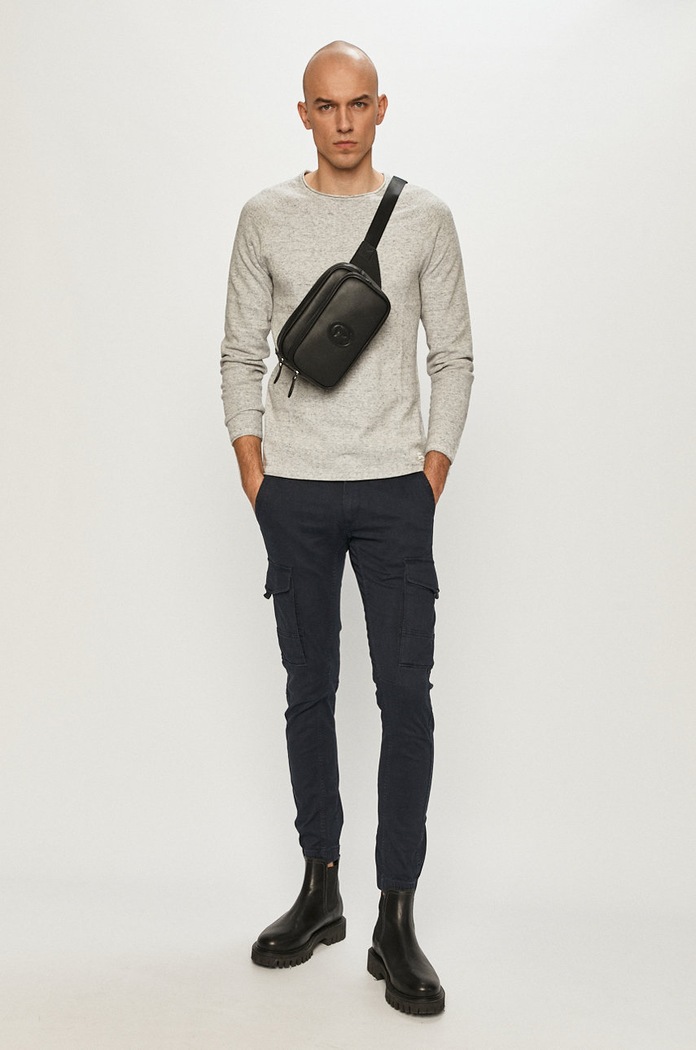 Jack & Jones Spodnie 12169582 granatowy AA00