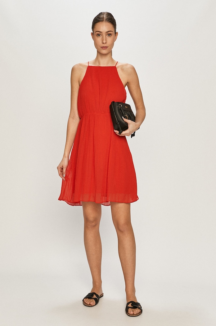 Pepe Jeans Rochie PL952857.244 rosu SS21