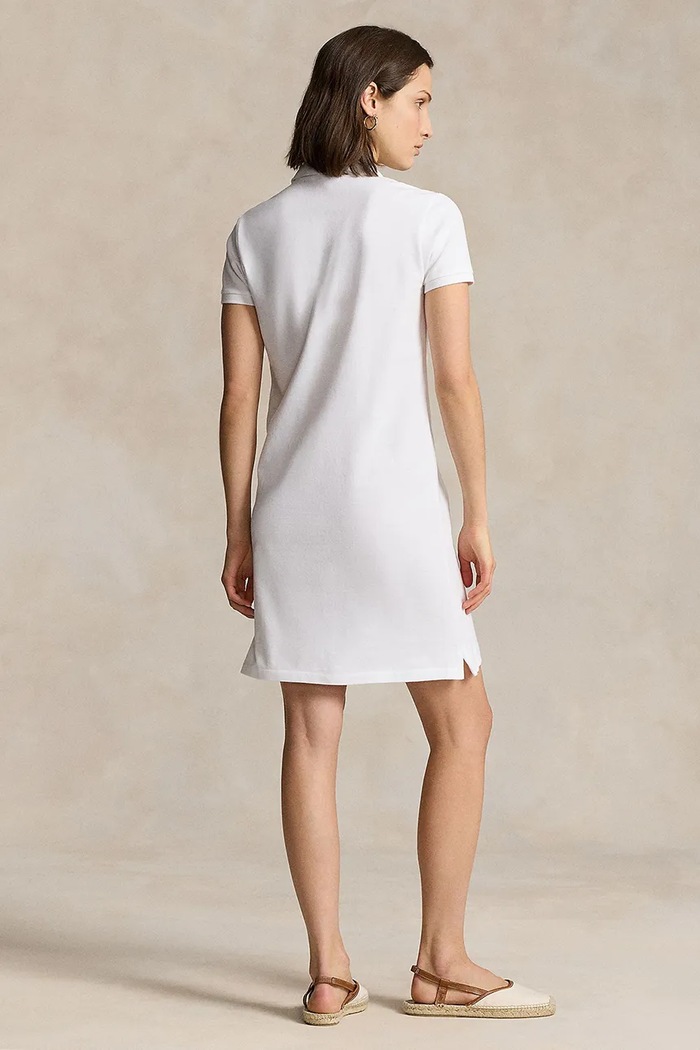 Polo Ralph Lauren rochie 211799490017 alb SS21
