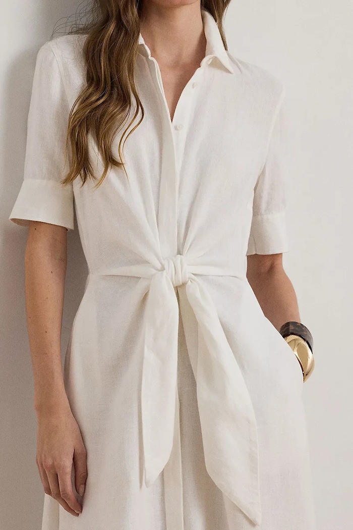 Lauren Ralph Lauren Sukienka 200831364001 biały 200831364001
