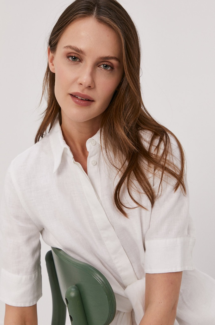 Šaty Lauren Ralph Lauren biela 200831364001