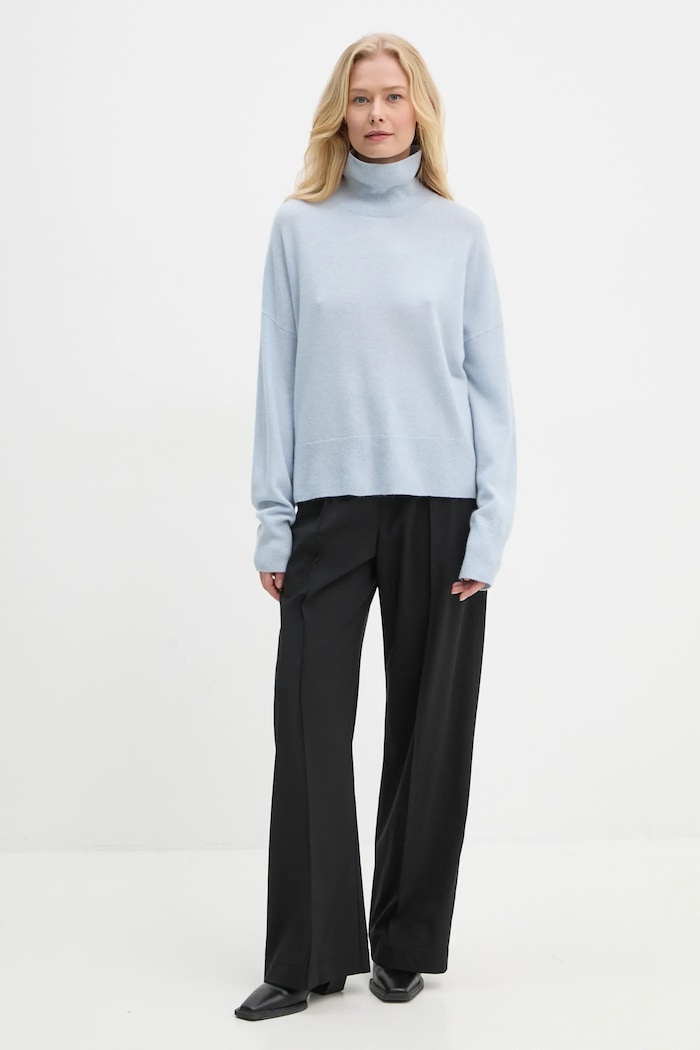 Samsoe & Samsoe pulover F19422114 albastru SS25