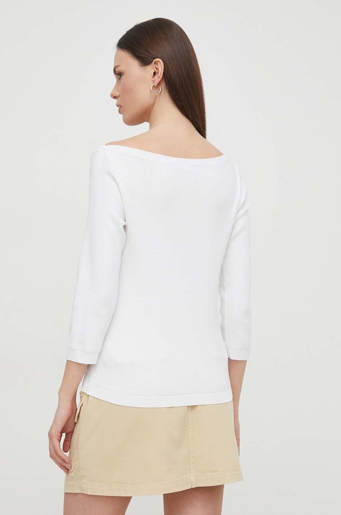 Дрехи Пуловер United Colors of Benetton 1091D1M09 бял