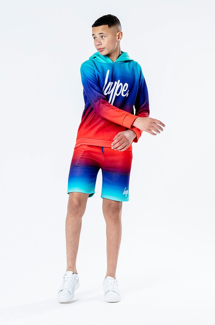 Detské krátke nohavice Hype MINT FADE YWF.378 viacfarebná SS21