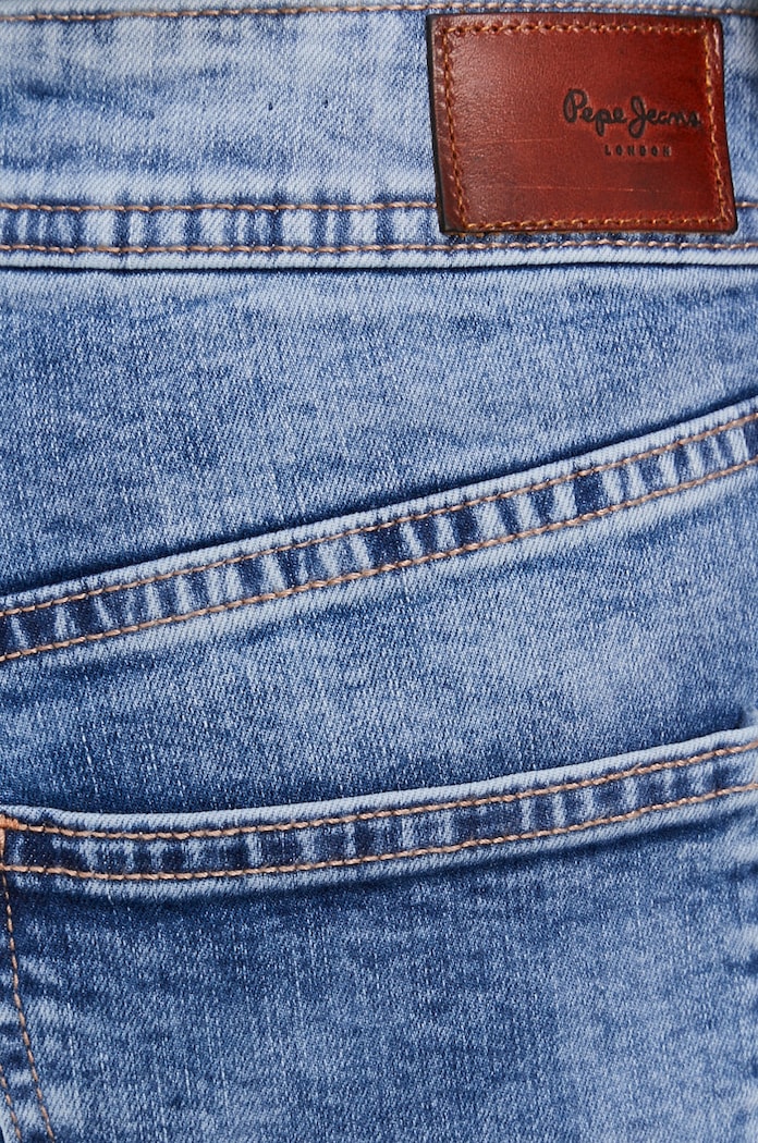 Szorty jeansowe Pepe Jeans PL800493HG9.000 niebieski