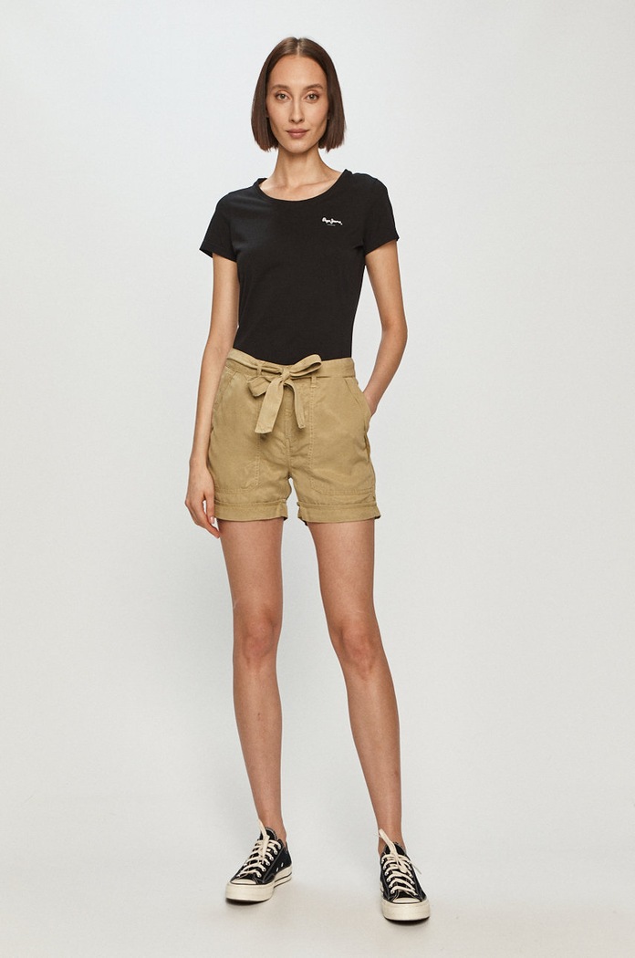 Pepe Jeans - Pantaloni scurti Nomad PL800855.710 verde SS21