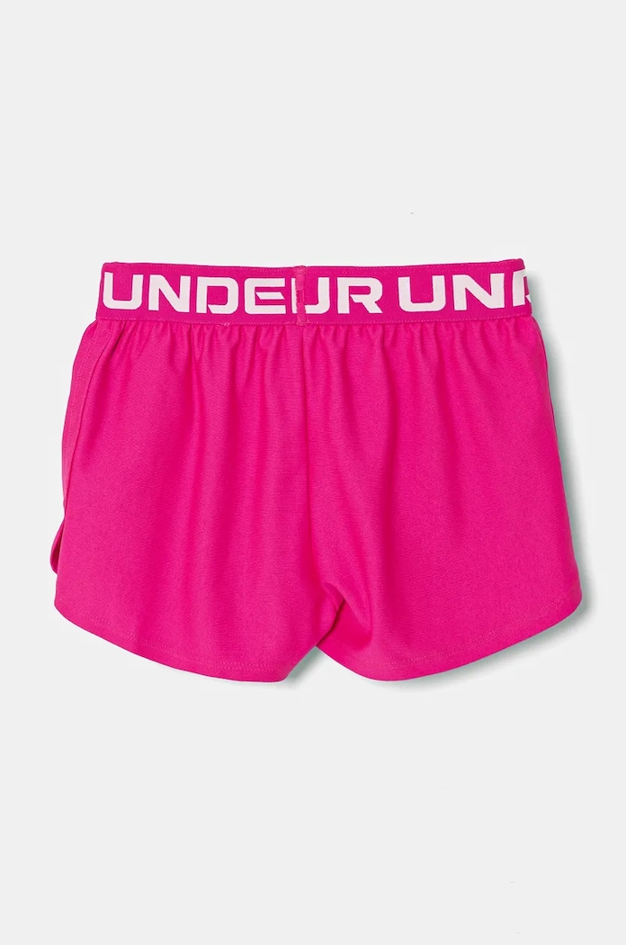 Under Armour pantaloni scurti copii 1363372 roz AW24