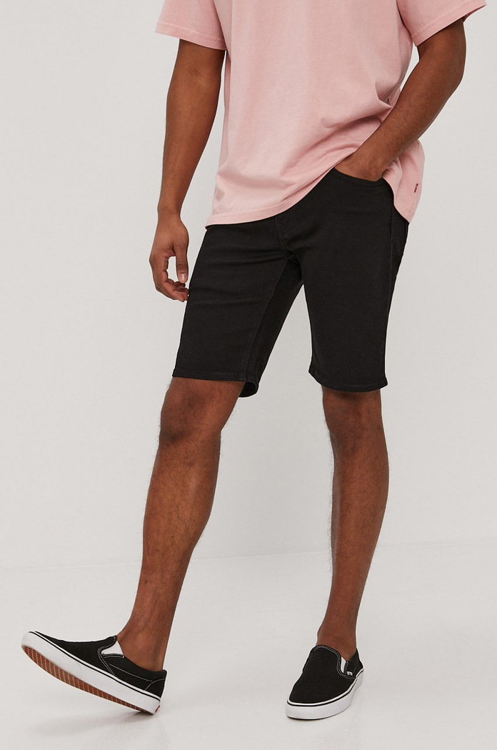 Oblečení Džínové šortky Levi's 39864.0037 černá