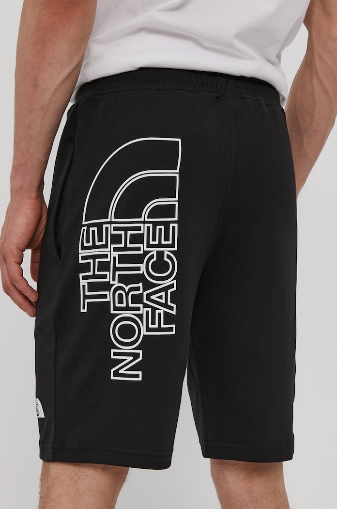 The North Face Szorty bawełna czarny NF0A3S4FJK31