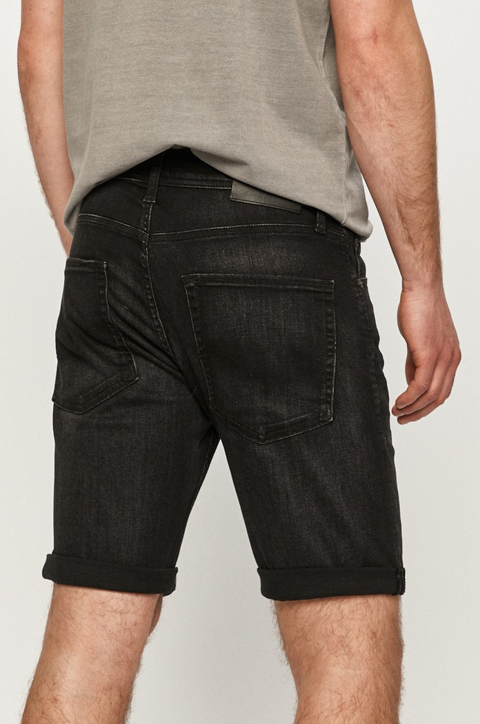 Odzież Jack & Jones Szorty jeansowe 12170318 czarny