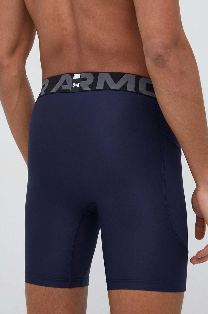Kratke hlače za vadbo Under Armour 1361596 mornarsko modra AW23