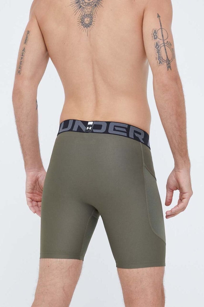 Tréninkové šortky Under Armour 1361596 zelená AW23