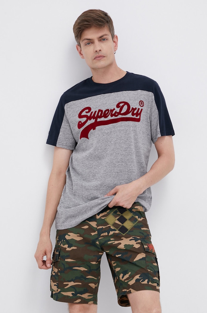 Superdry rövidnadrág zöld M7110247A.5IG
