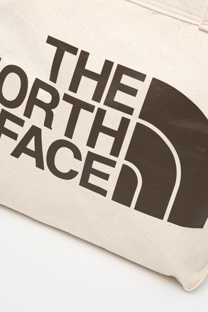 The North Face kabelka dámska bavlnená béžová NF0A3VWQR171