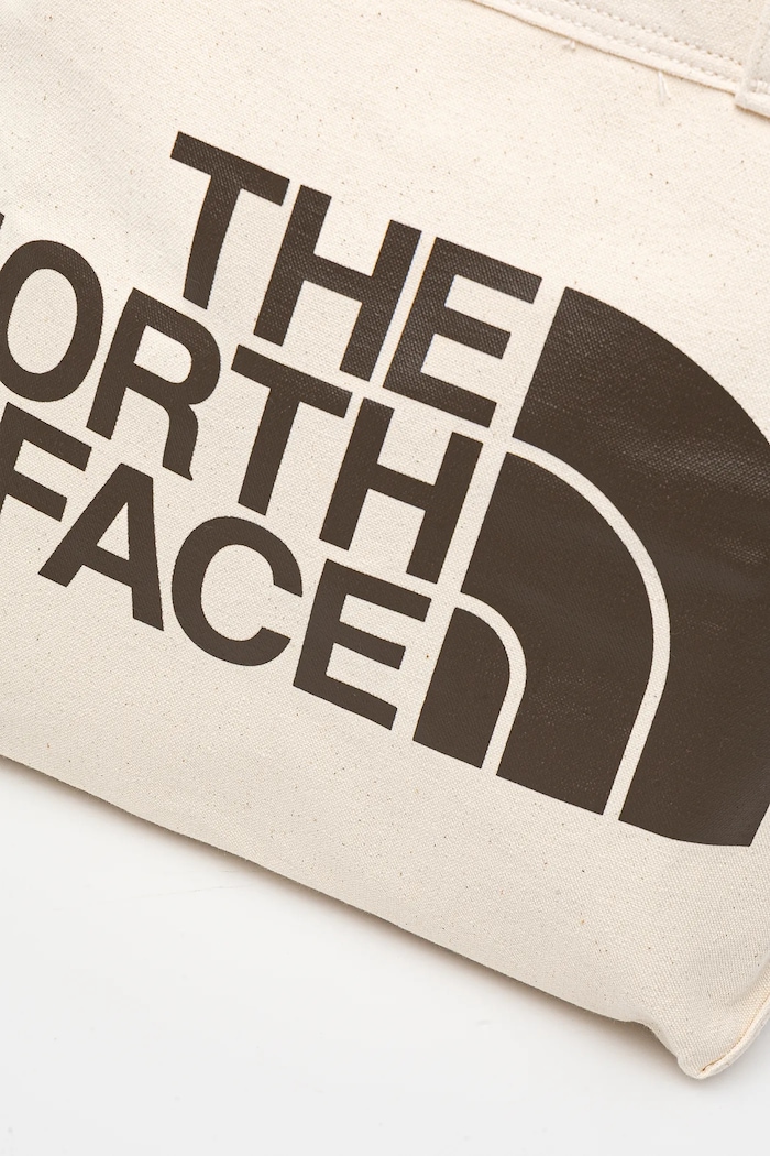 The North Face kabelka dámska bavlnená béžová NF0A3VWQR171