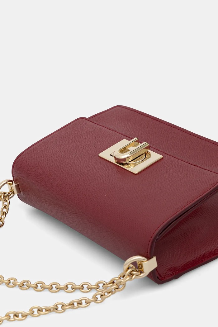 Kožna torba Furla 1927 bordo BAFKACO.ARE000.CGQ00
