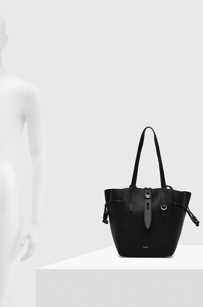 Furla - Kožená kabelka Net BZT0FUA.HSF000.O6000