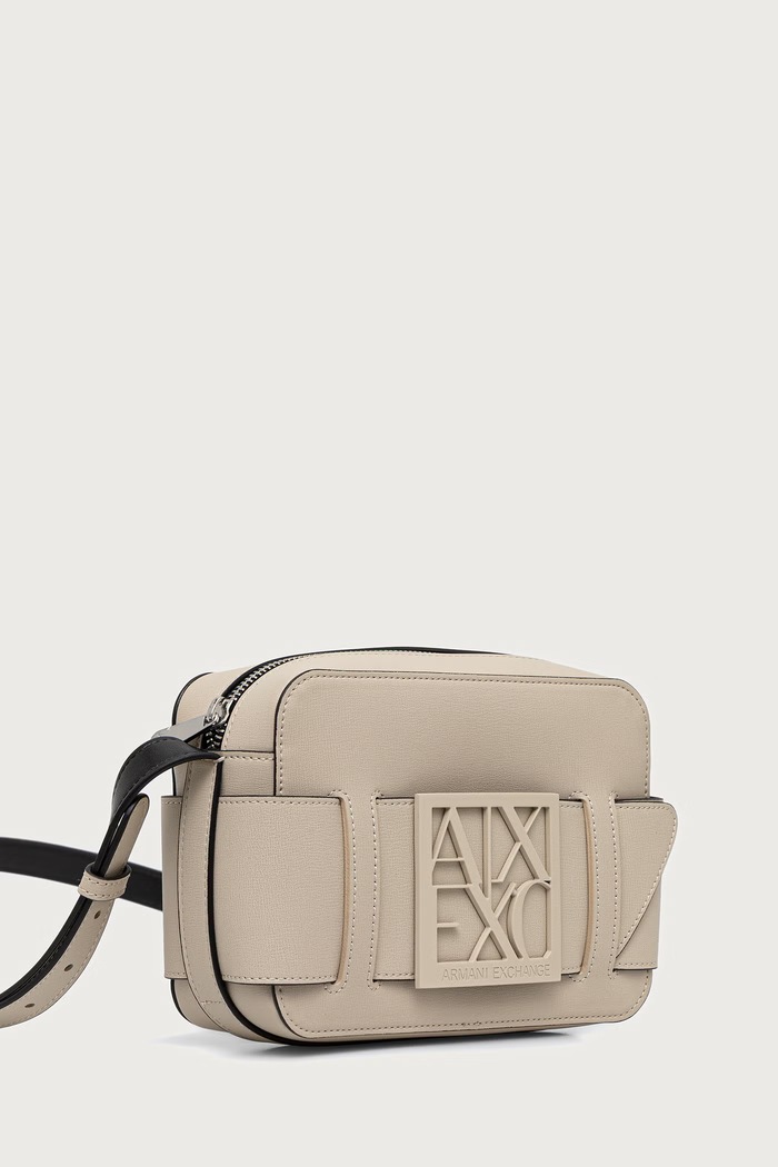 Armani Exchange сумка crossbody для женщин из искусственной кожи 942699.0A874 бежевый SS26