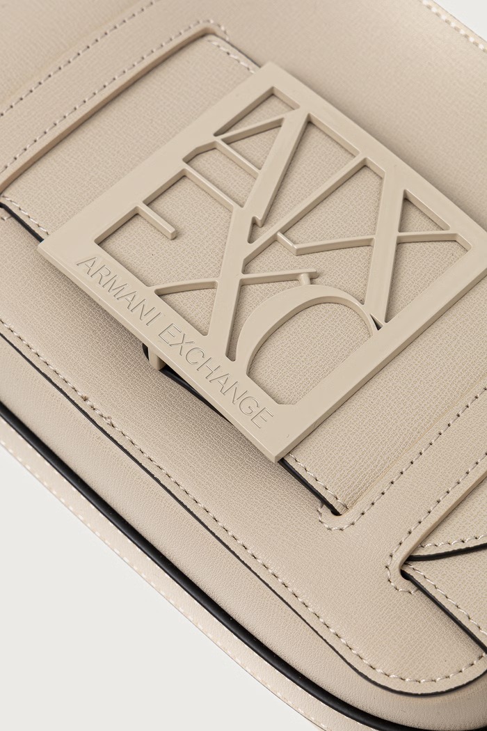 Armani Exchange сумка crossbody для женщин из искусственной кожи бежевый 942699.0A874