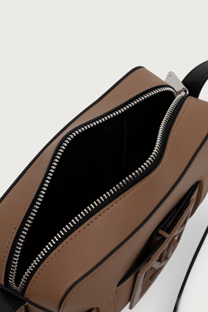 Armani Exchange crossbody kabelka dámská z imitace kůže 942699.0A874 béžová
