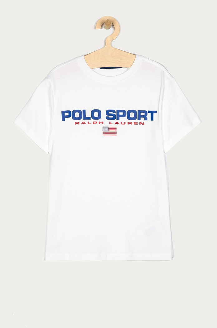 Detské tričko Polo Ralph Lauren bavlna biela 323837629002