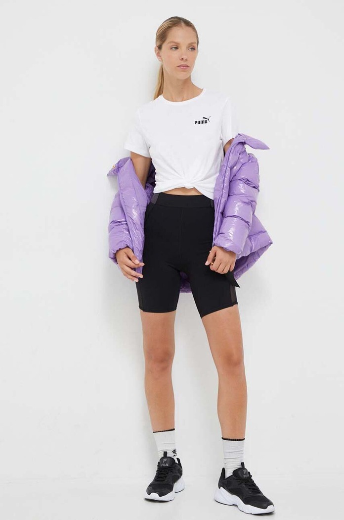 Μπλουζάκι Puma 586776 λευκό AW24