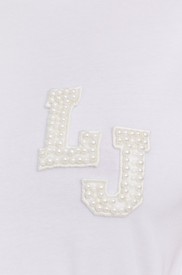 Liu Jo - T-shirt WA1551.J5003 WA1551.J5003 biały