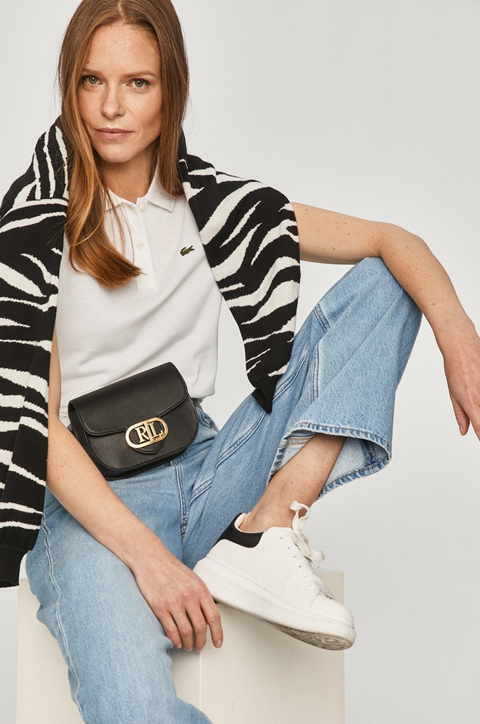 Lacoste Πόλο βαμβακερό γυναικείο λευκό PF7839