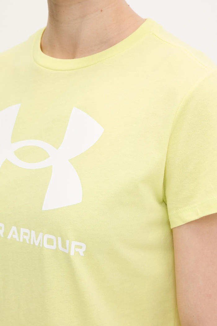 Majica kratkih rukava Under Armour 1356305 zlatna