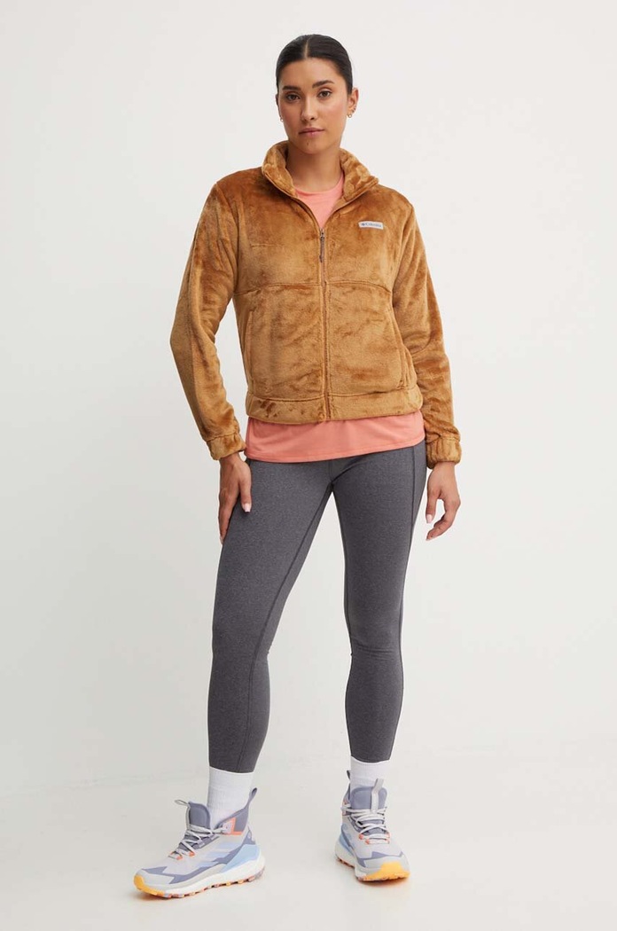 Columbia sportos póló Sun Trek 1931753 narancssárga SS24