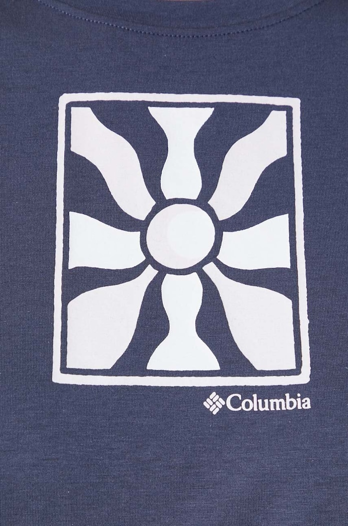 Športové tričko Columbia Sun Trek 1931753 tmavomodrá