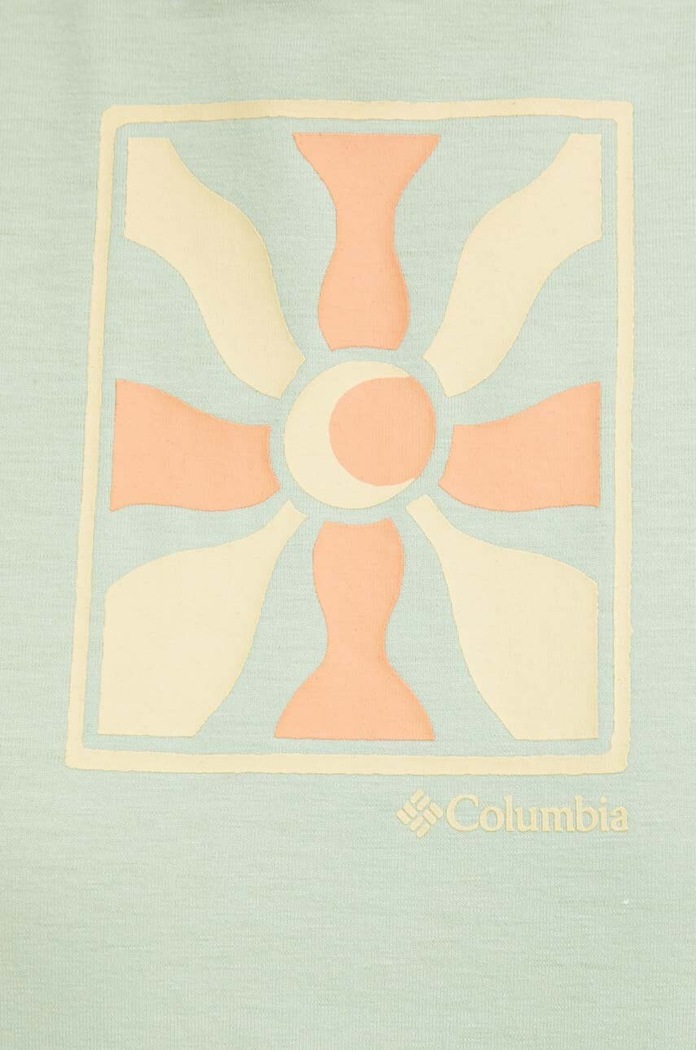 Columbia tricou sport Sun Trek 1931753 verde