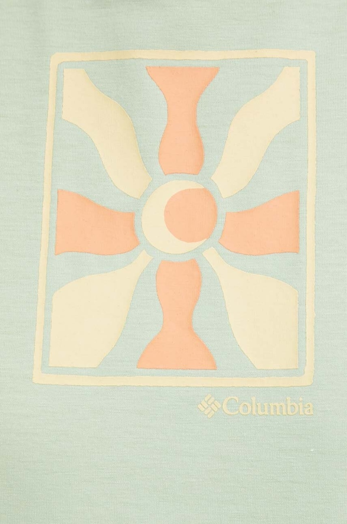 Columbia tricou sport Sun Trek 1931753 verde