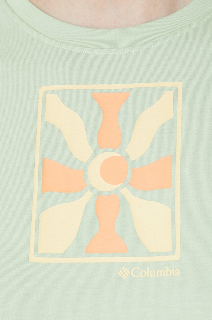 Športové tričko Columbia Sun Trek 1931753 zelená