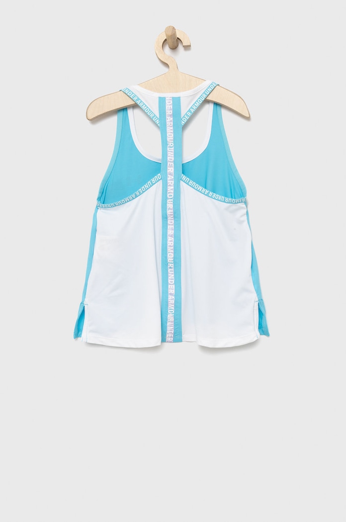 Dětský top Under Armour 1363374 1363374 tyrkysová SS25