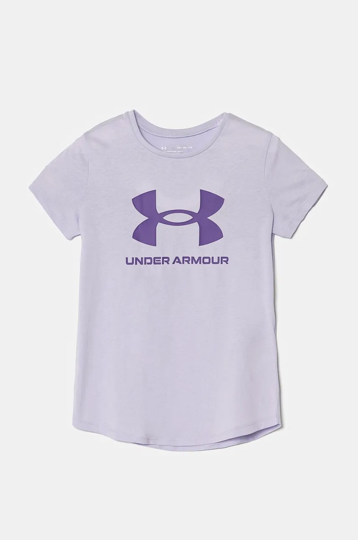Дитяча футболка Under Armour інші фіолетовий 1361182