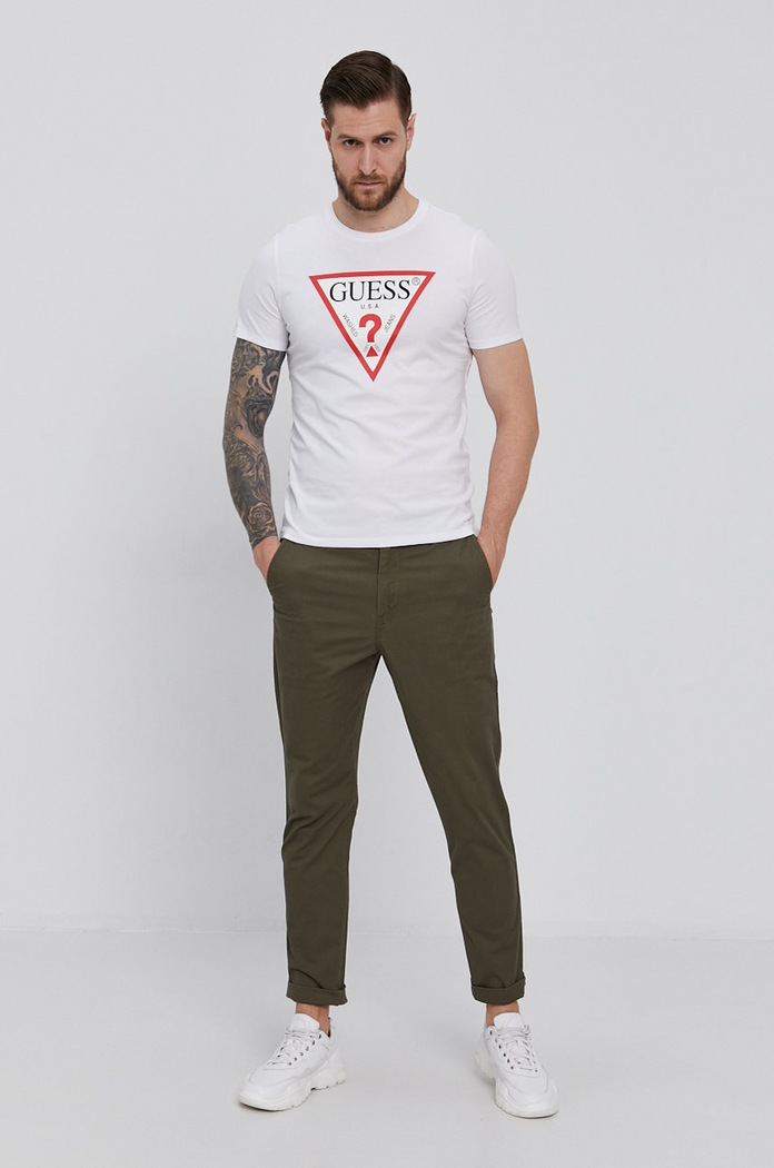 Guess - T-shirt M1RI71.I3Z11 M1RI71.I3Z11 biały AA00