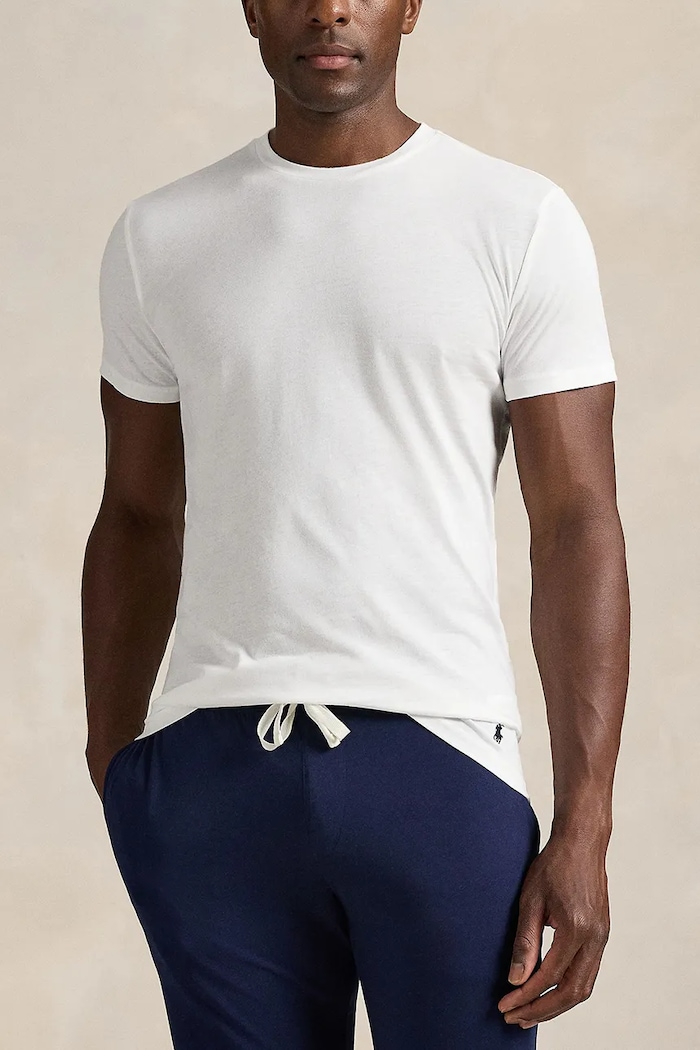 Tričko Polo Ralph Lauren bavlna biela 714830304003