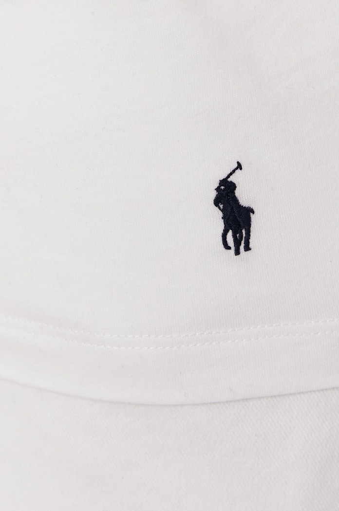 Μπλουζάκι Polo Ralph Lauren 714830304003 λευκό