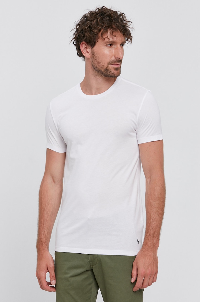 Tričko Polo Ralph Lauren (3-pack) 714830304005 tmavomodrá SS21
