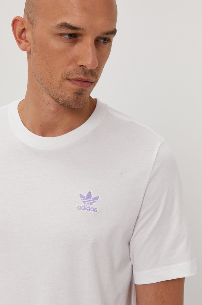 Tričko adidas Originals GN3405 bavlna biela GN3405