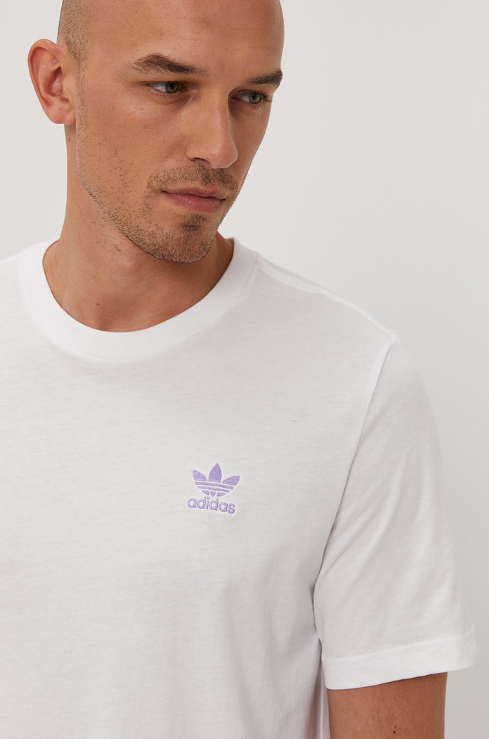 Tričko adidas Originals GN3405 bavlna biela GN3405